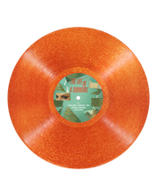Load image into Gallery viewer, THE LIFE OF A SHOWGIRL: SWEAT AND VANILLA PERFUME PORTOFINO ORANGE GLITTER VINYL

