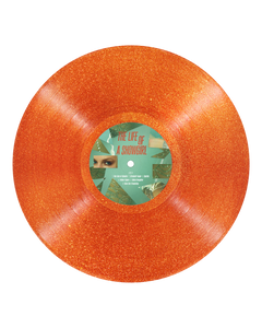 THE LIFE OF A SHOWGIRL: SWEAT AND VANILLA PERFUME PORTOFINO ORANGE GLITTER VINYL