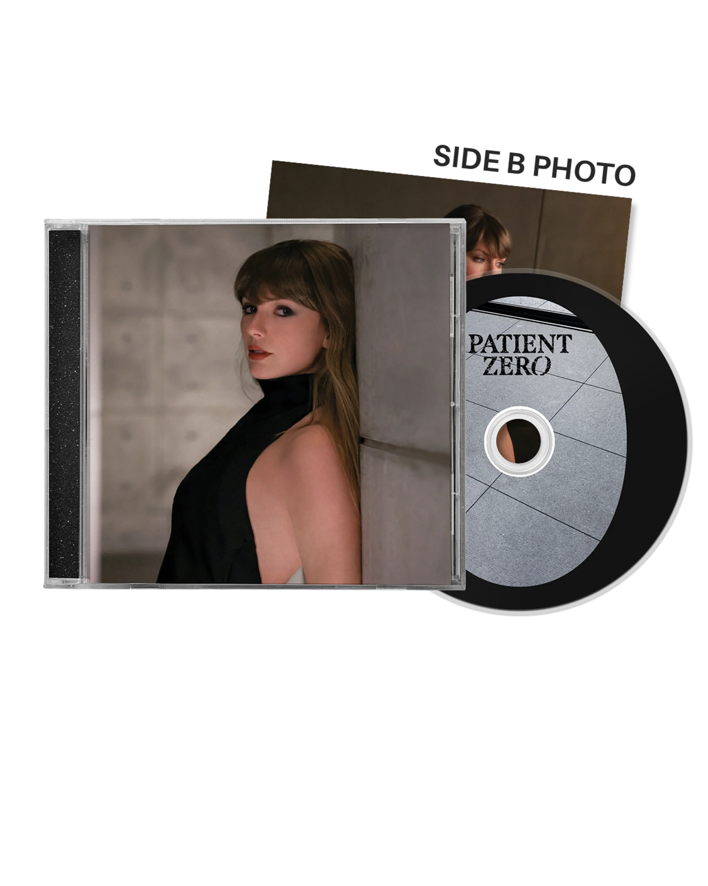 PATIENT ZERO CD WITH DOUBLE-SIDED COVER