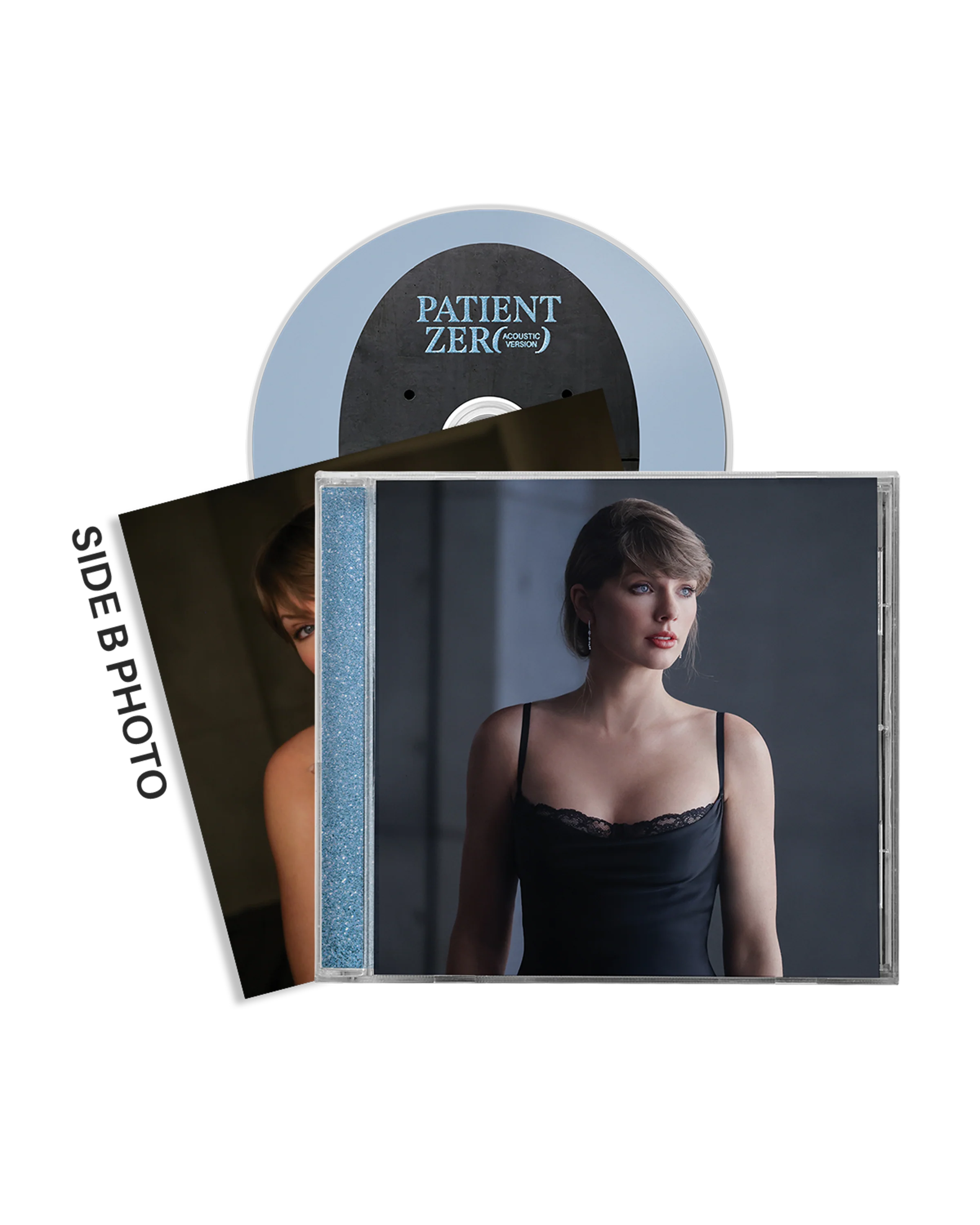 PATIENT ZERO (ACOUSTIC VERSION) CD WITH DOUBLE-SIDED COVER