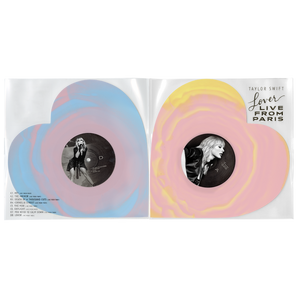 Lover (Live From Paris) Heart Shaped Vinyl