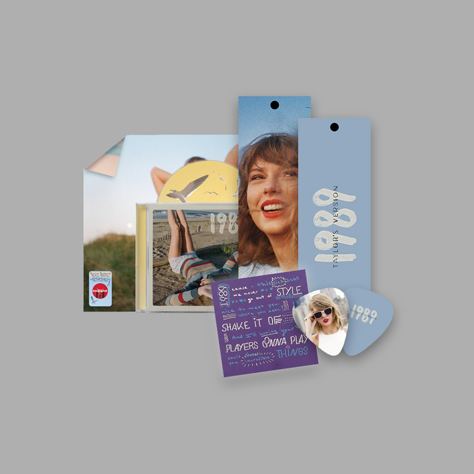 1989 (Taylor's Version) Sunrise Boulevard Yellow Deluxe Poster Edition CD (Target Exclusive)