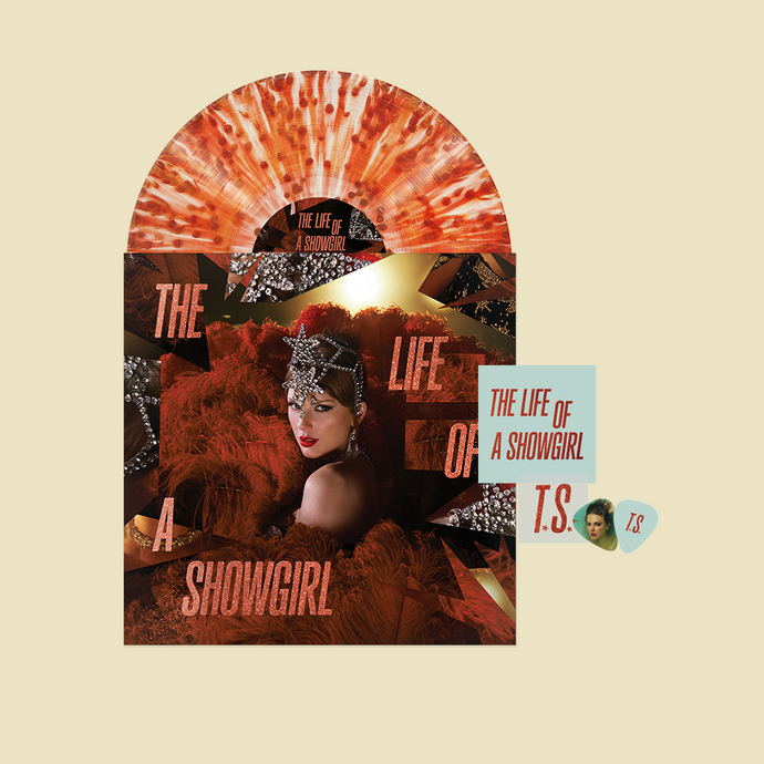 THE LIFE OF A SHOWGIRL: THE TINY BUBBLES IN CHAMPAGNE EDITION (RED LIPSTICK & LACE TRANSPARENT VINYL)