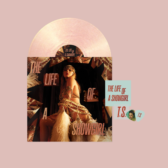 THE LIFE OF A SHOWGIRL: THE CROWD IS YOUR KING EDITION (SUMMERTIME SPRITZ PINK SHIMMER VINYL)